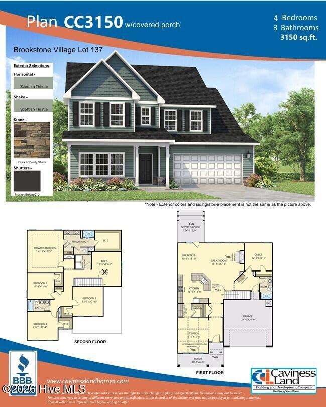 Photo of 142 Pink Poplar Place, Raeford, NC 28376 (MLS # 100605411)