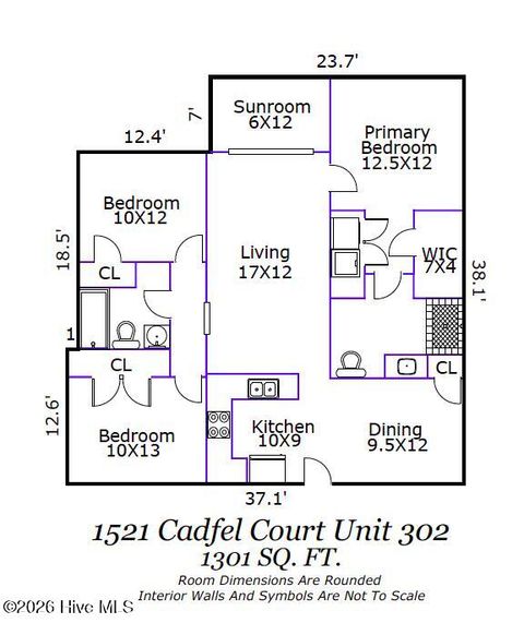 Tiny photo for 1521 Cadfel Court #Unit 302, Wilmington, NC 28412 (MLS # 100577364)