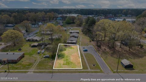 Vacant Land For Sale - 207 NE Railroad Street<br/> Martin County, Robersonville, NC 27871