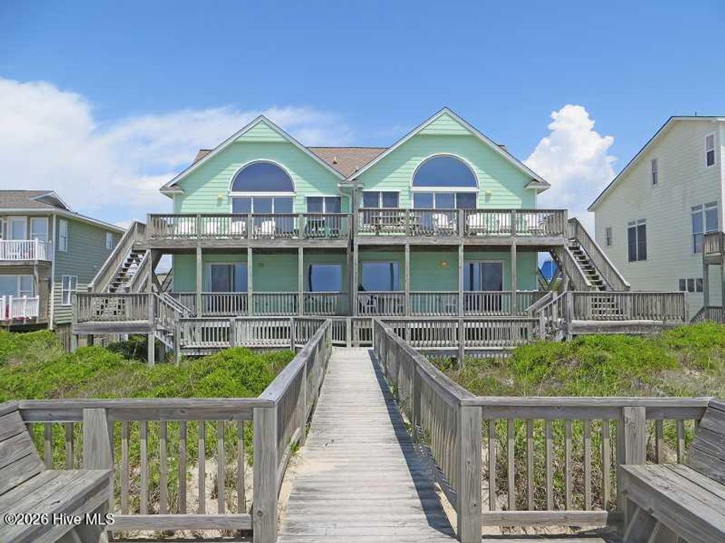 Photo of 5307 Ocean Drive #West, Emerald Isle, NC 28594 (MLS # 100563805)