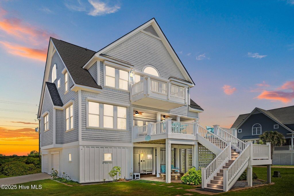 Photo of 4340 Island Drive, North Topsail Beach, NC 28460 (MLS # 100514915)