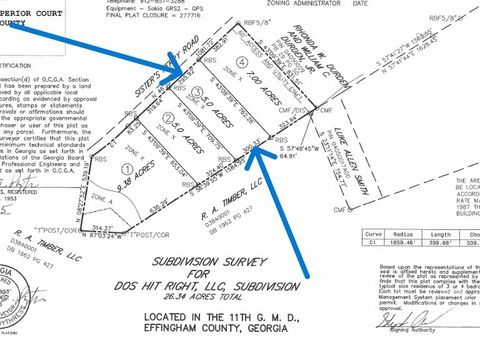 Vacant Land For Sale - Sister's Ferry Road<br/> Clyo, GA 31303