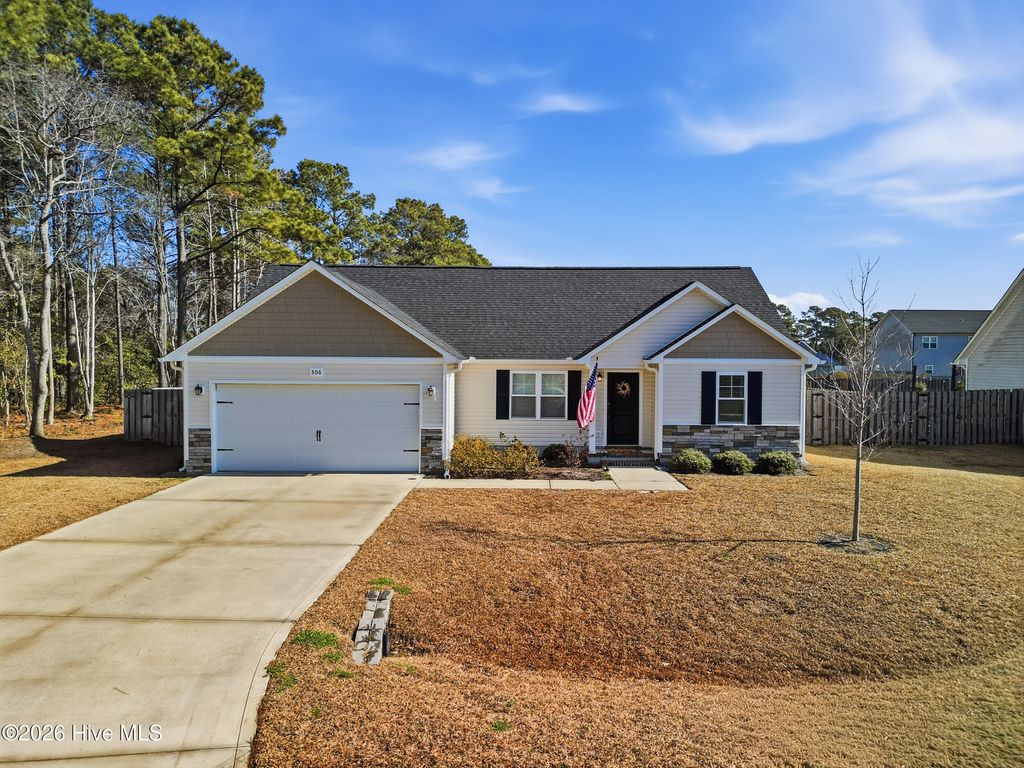 Photo of 306 Waylon Way, Holly Ridge, NC 28445 (MLS # 100553402)