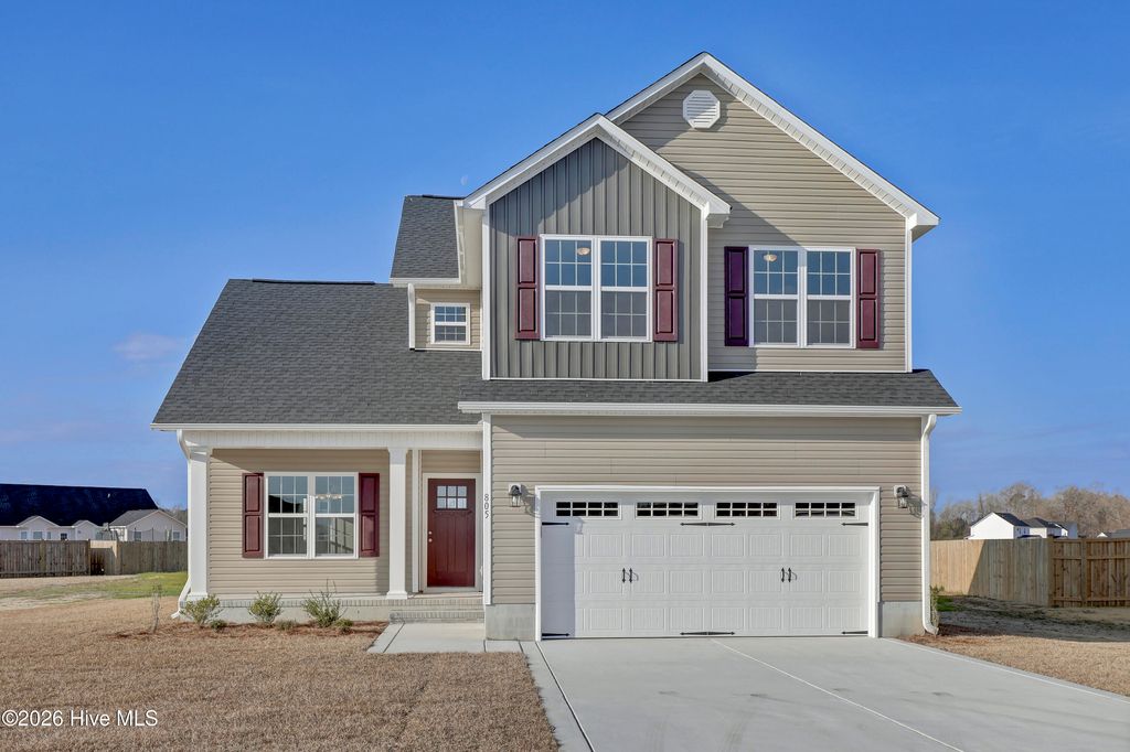 Photo of 805 Calebs Creek Court, Maysville, NC 28555 (MLS # 100537834)