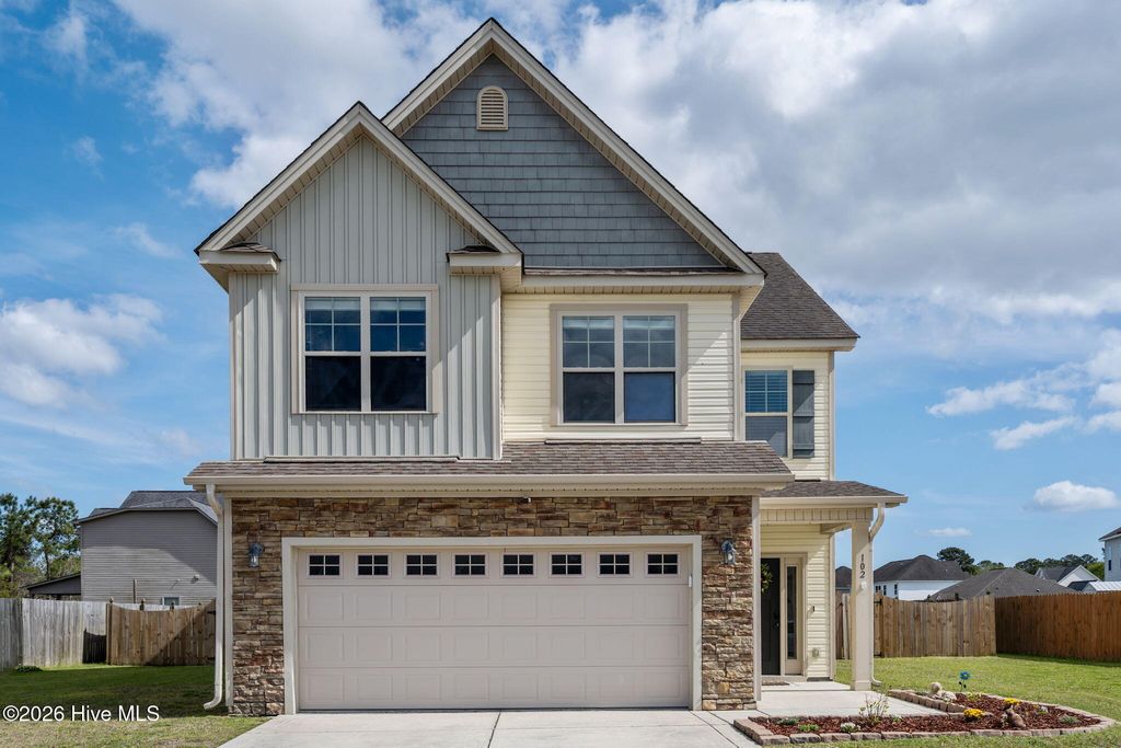 Photo of 102 Stonewater Lane, Jacksonville, NC 28546 (MLS # 100567212)