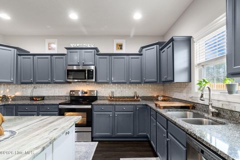 Tiny photo for 215 Knightheads Drive, Swansboro, NC 28584 (MLS # 100560055)