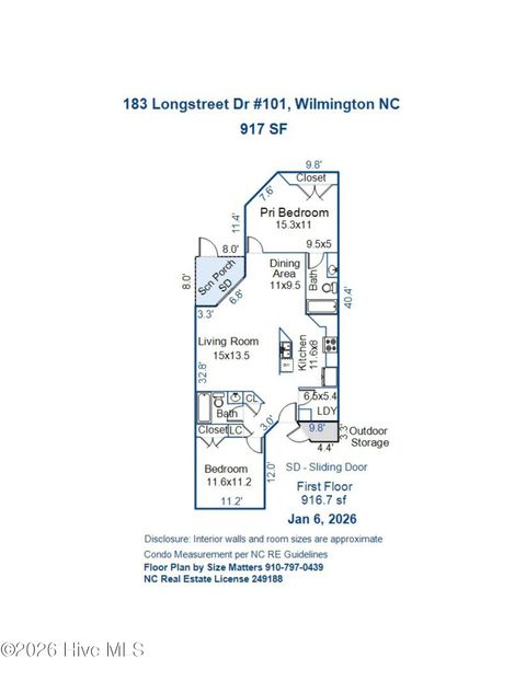 Tiny photo for 183 Longstreet Drive #101, Wilmington, NC 28412 (MLS # 100547351)