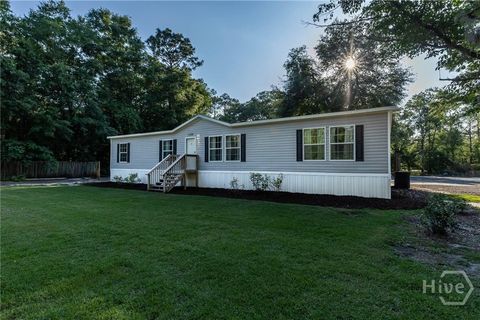 Mobile Home For Sale - 1208 Nease Road<br/> Effingham County, Guyton, GA 31312