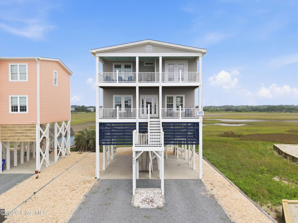 Photo of 840 Ocean Boulevard W, Holden Beach, NC 28462 (MLS # 100573688)