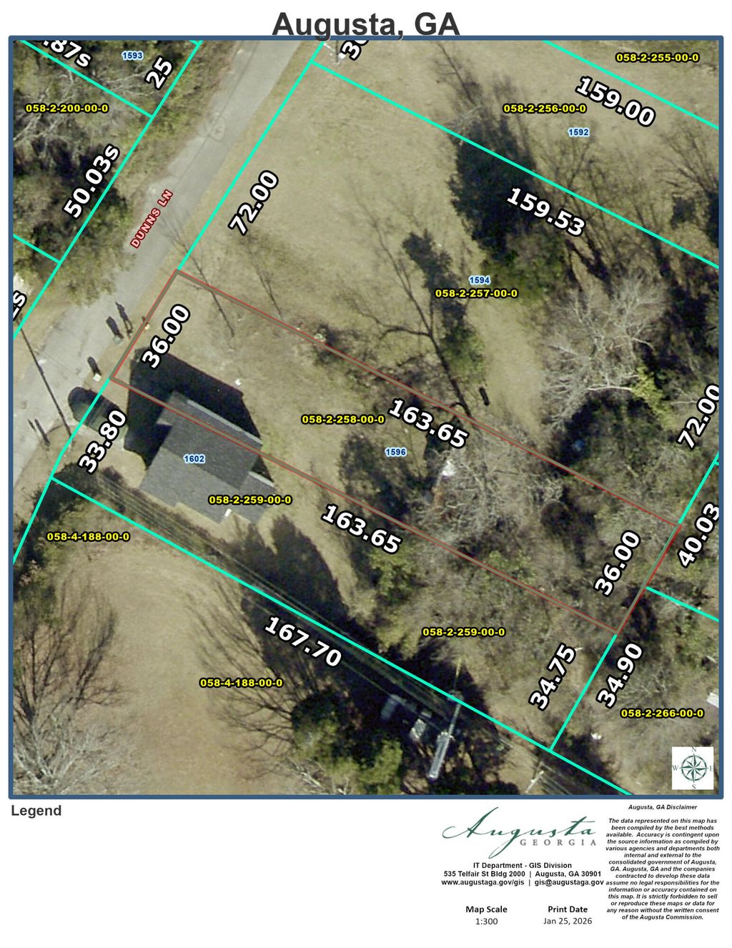 Photo of 1596 Dunns Lane, Augusta, GA 30901 (MLS # 551386)