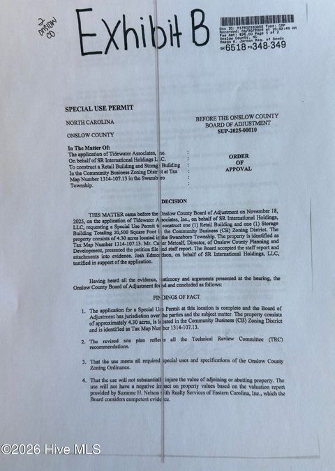 Tiny photo for 000 Queens Creek Road, Hubert, NC 28539 (MLS # 100558356)