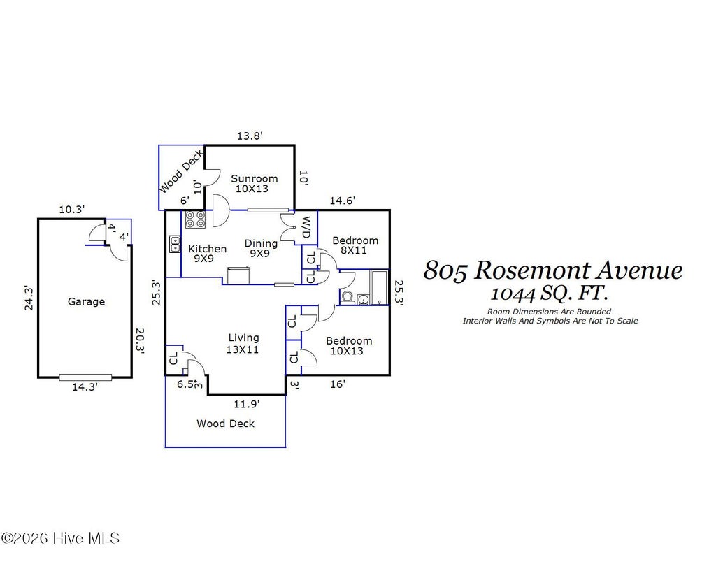 Photo of 805 Rosemont Avenue, Wilmington, NC 28403 (MLS # 100607600)
