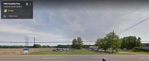 Vacant Land For Sale - 4985 Caratoke Highway<br/> Coinjock, NC 27923