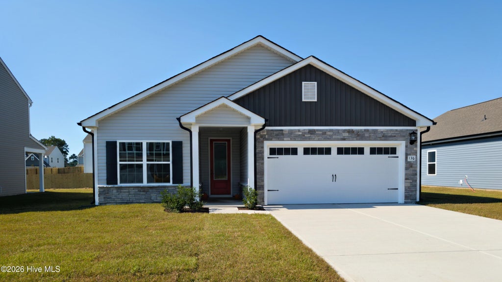 Photo of 136 Commons View Drive, Hampstead, NC 28443 (MLS # 100596384)
