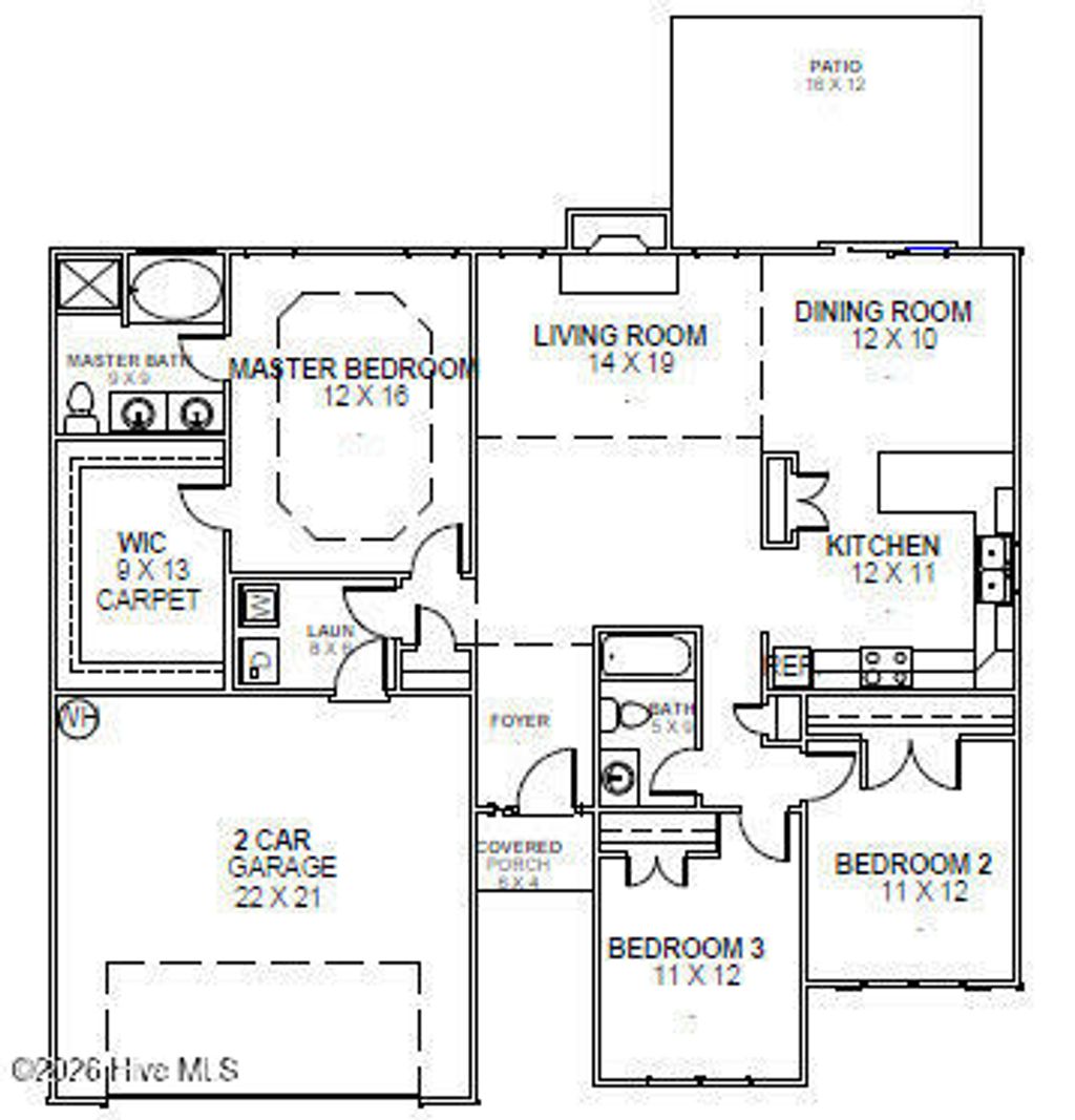Photo of 1002 Croaker Court, New Bern, NC 28562 (MLS # 100549241)