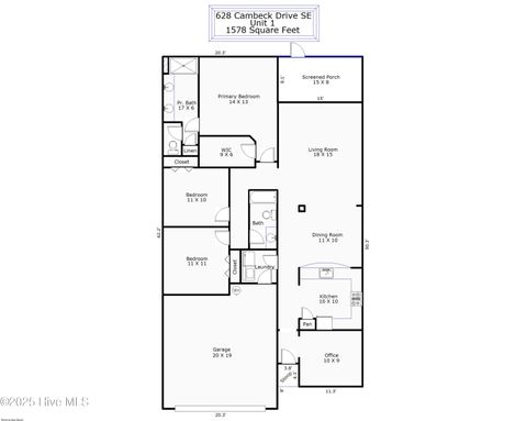 Tiny photo for 628 Cambeck Drive SE #Unit 1, Leland, NC 28451 (MLS # 100545229)
