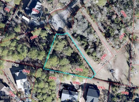 Vacant Land For Sale - 909 West Wind Court<br/> New Bern, NC 28560