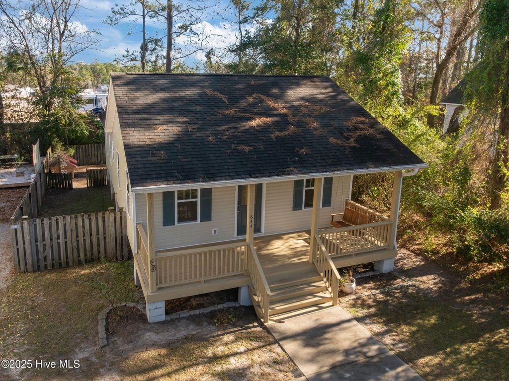 Photo of 644 E Ocean Road, Holly Ridge, NC 28445 (MLS # 100544828)
