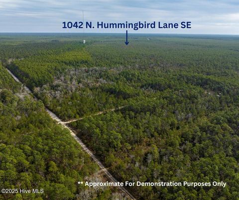 Vacant Land For Sale - 1042 N Hummingbird Lane<br/> Southport, NC 28461