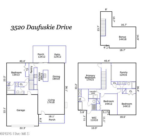 Tiny photo for 3520 Daufuskie Drive, Wilmington, NC 28412 (MLS # 100547304)