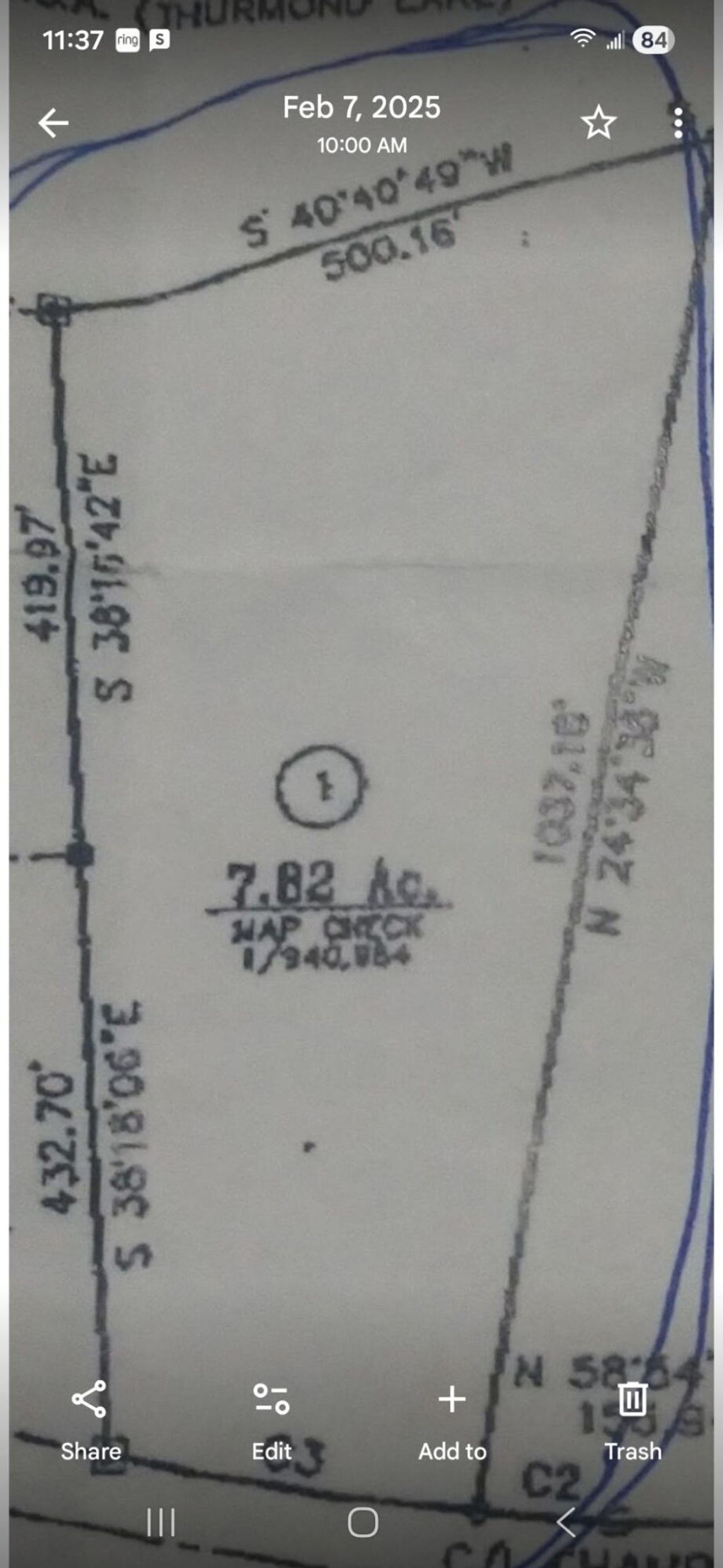 Photo of 0000 Chamberlain Ferry Road, Lincolnton, GA 30817 (MLS # 555085)