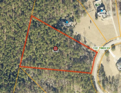 Vacant Land For Sale - 3015 Timber Woods Drive<br/> Appling, GA 30802