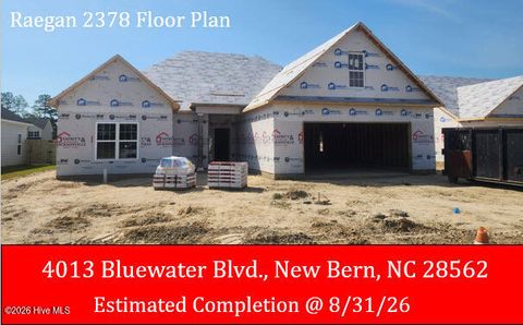 Homes For Sale - 4013 Bluewater Boulevard<br/> Craven County, New Bern, NC 28562