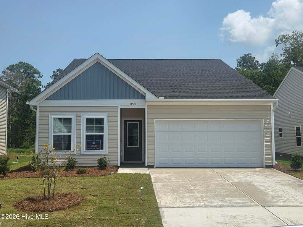 Photo of 850 Schoolfield Drive, Sneads Ferry, NC 28460 (MLS # 100564149)