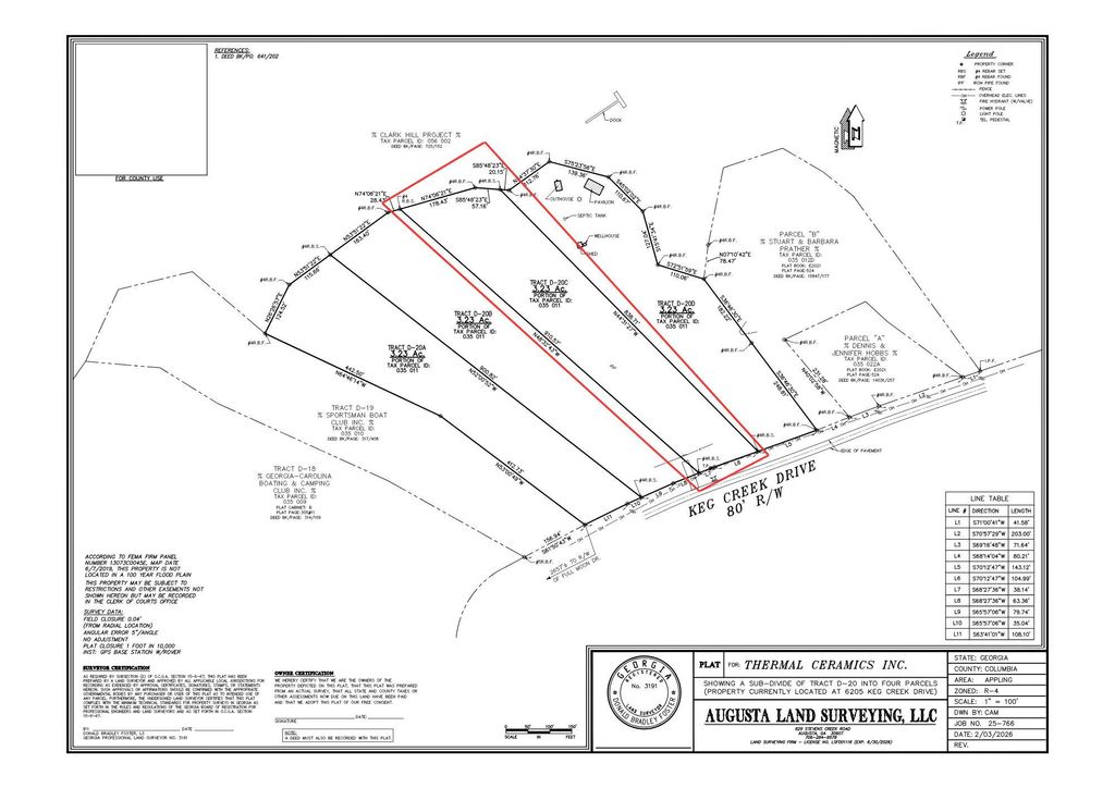 Photo of 6205 Keg Creek Drive, Appling, GA 30802 (MLS # 553094)