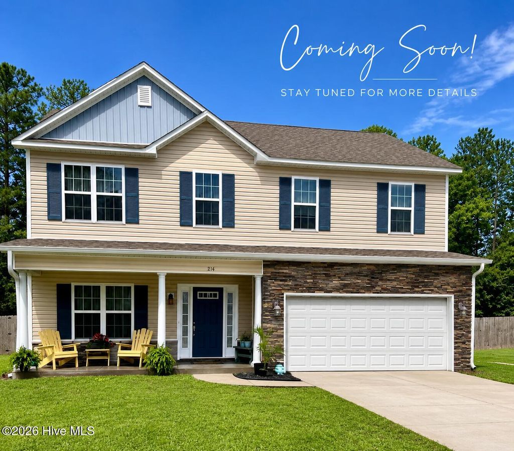 Photo of 214 Stephen Court, Havelock, NC 28532 (MLS # 100577459)