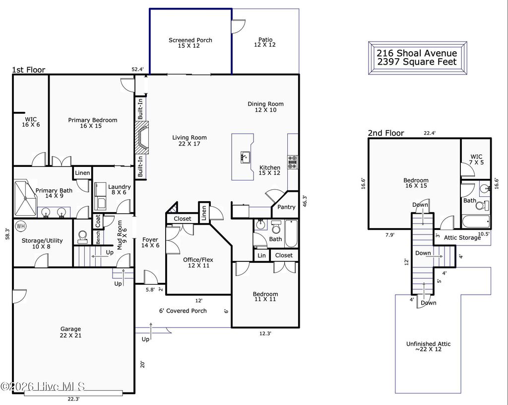 Photo of 216 Shoal Avenue, Hampstead, NC 28443 (MLS # 100572447)