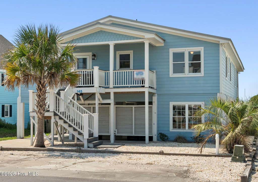 Photo of 145 Ocean Boulevard W, Holden Beach, NC 28462 (MLS # 100592027)
