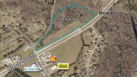 Vacant Land For Sale - LOT# 1221 Us 17<br/> New Bern, NC 28562