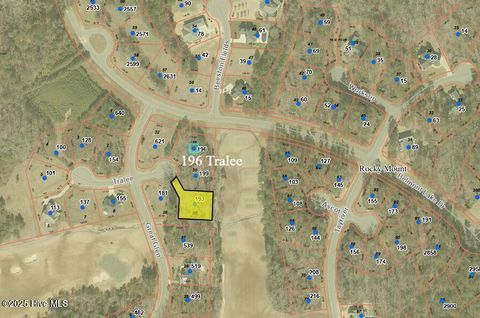Vacant Land For Sale - 196 Tralee Ct<br/> Rocky Mount, NC 27804