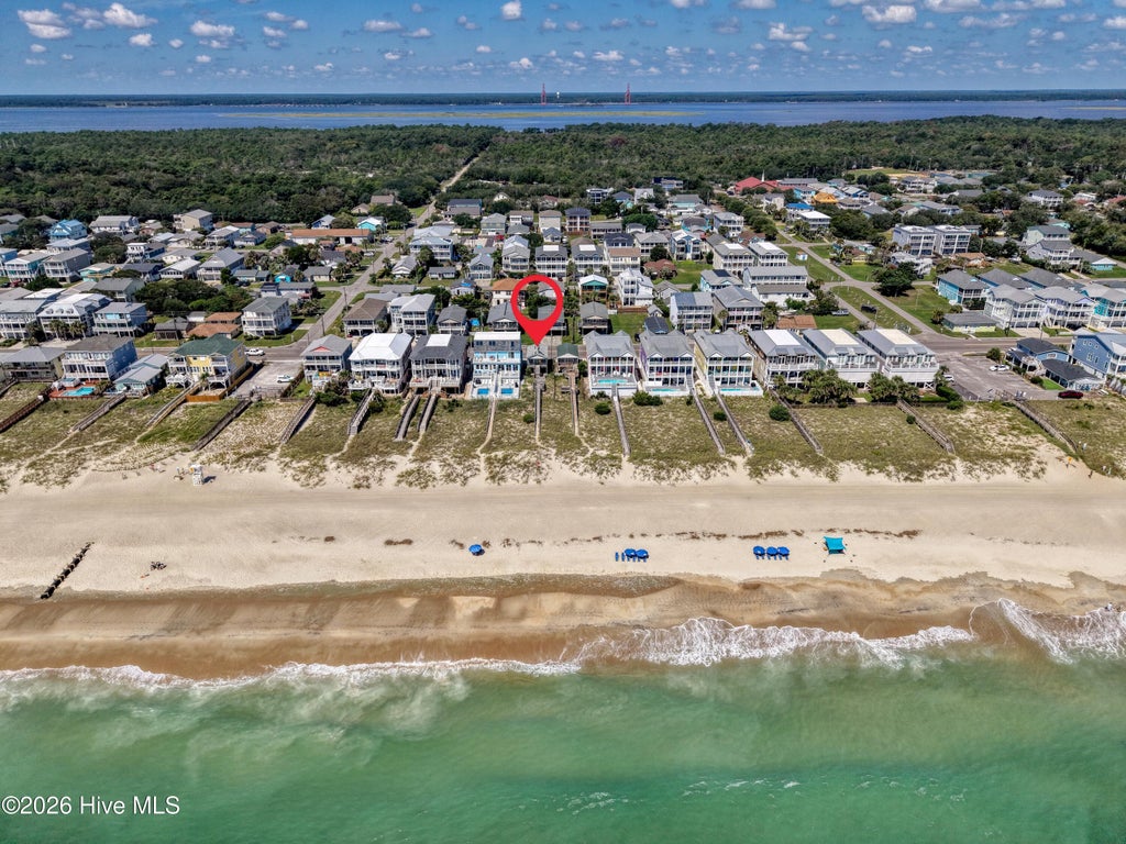 Photo of 327 Fort Fisher Boulevard S, Kure Beach, NC 28449 (MLS # 100601093)