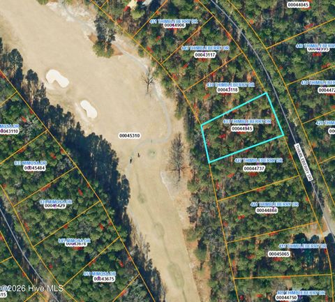 Vacant Land For Sale - 433 Thimbleberry Drive<br/> Vass, NC 28394
