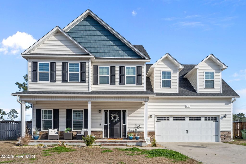 Photo of 243 Breakwater Drive, Sneads Ferry, NC 28460 (MLS # 100558417)