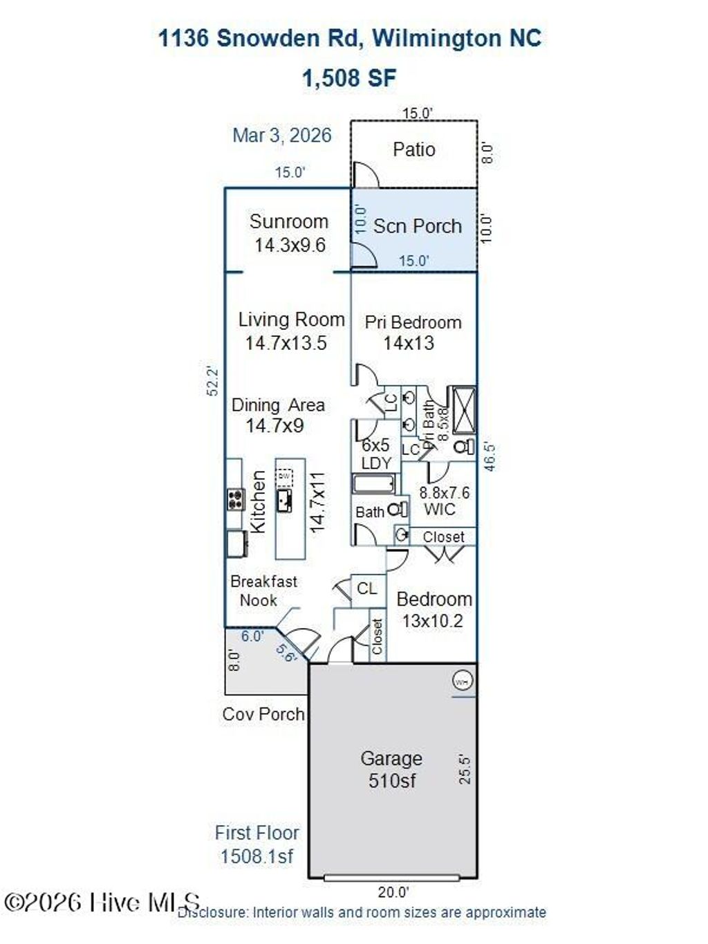 Photo of 1136 Snowden Road, Wilmington, NC 28412 (MLS # 100557915)