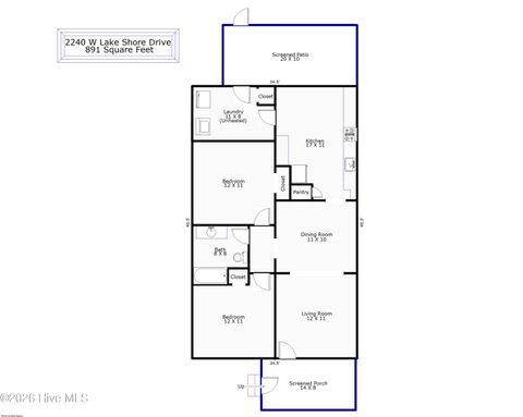 Tiny photo for 2240 W Lake Shore Drive, Wilmington, NC 28401 (MLS # 100564526)
