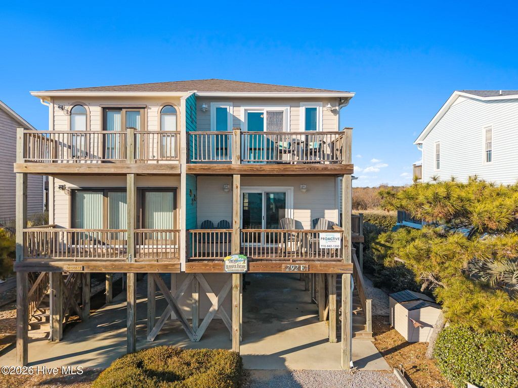 Photo of 292 Brunswick Avenue W # B, Holden Beach, NC 28462 (MLS # 100553073)