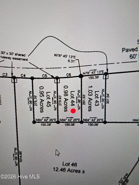 Vacant Land For Sale - LOT 44 Stuarts Mill Road<br/> Fairmont, NC 28340