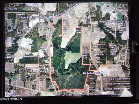 Vacant Land For Sale - 000 S Nc 581 Highway<br/> Bailey, NC 27807