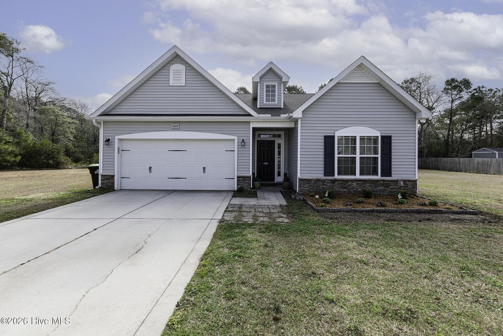 Photo of 604 Mayapple Lane, Hubert, NC 28539 (MLS # 100560895)