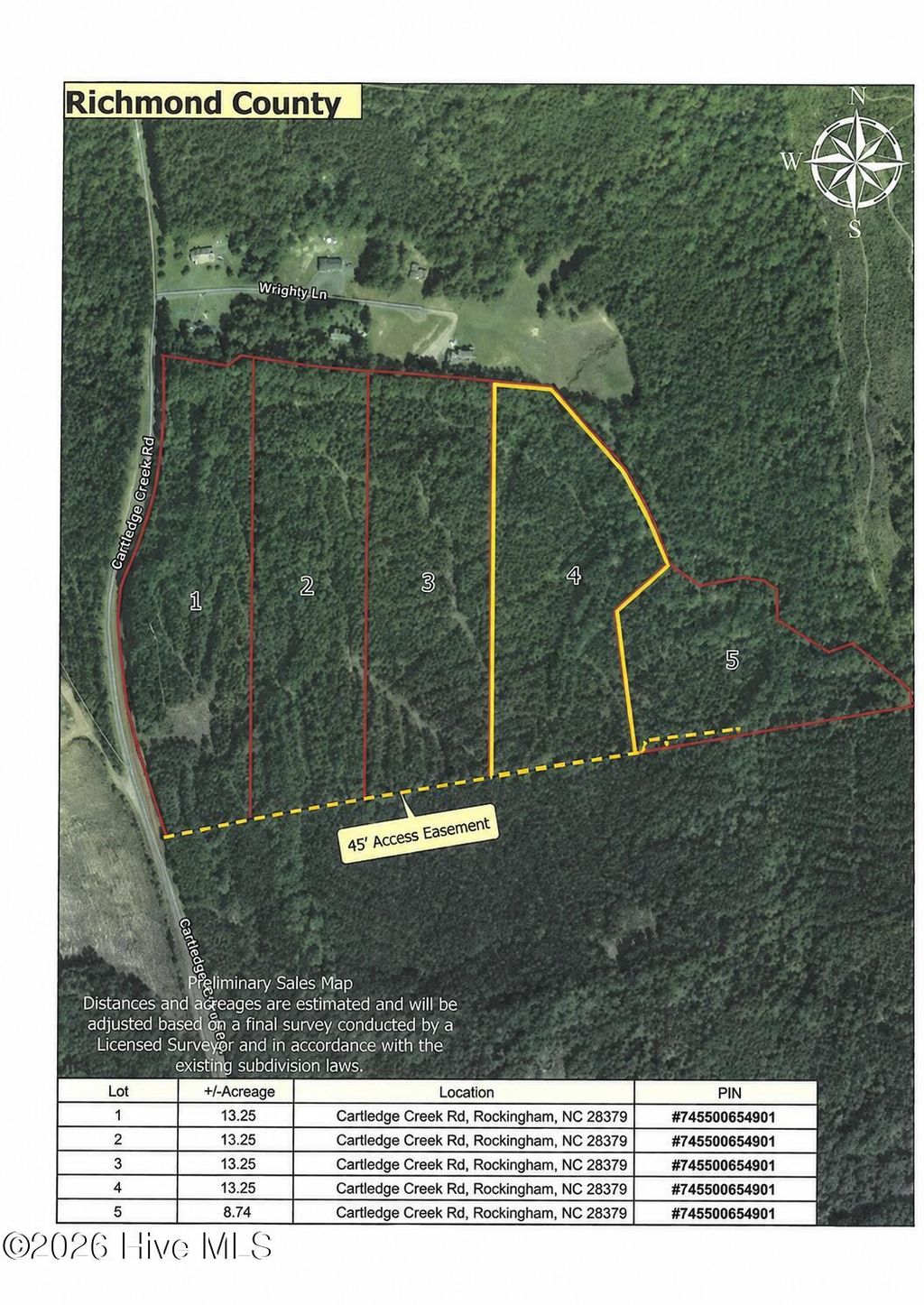 Photo of 0 Cartledge Creek Road, Rockingham, NC 28379 (MLS # 100573247)