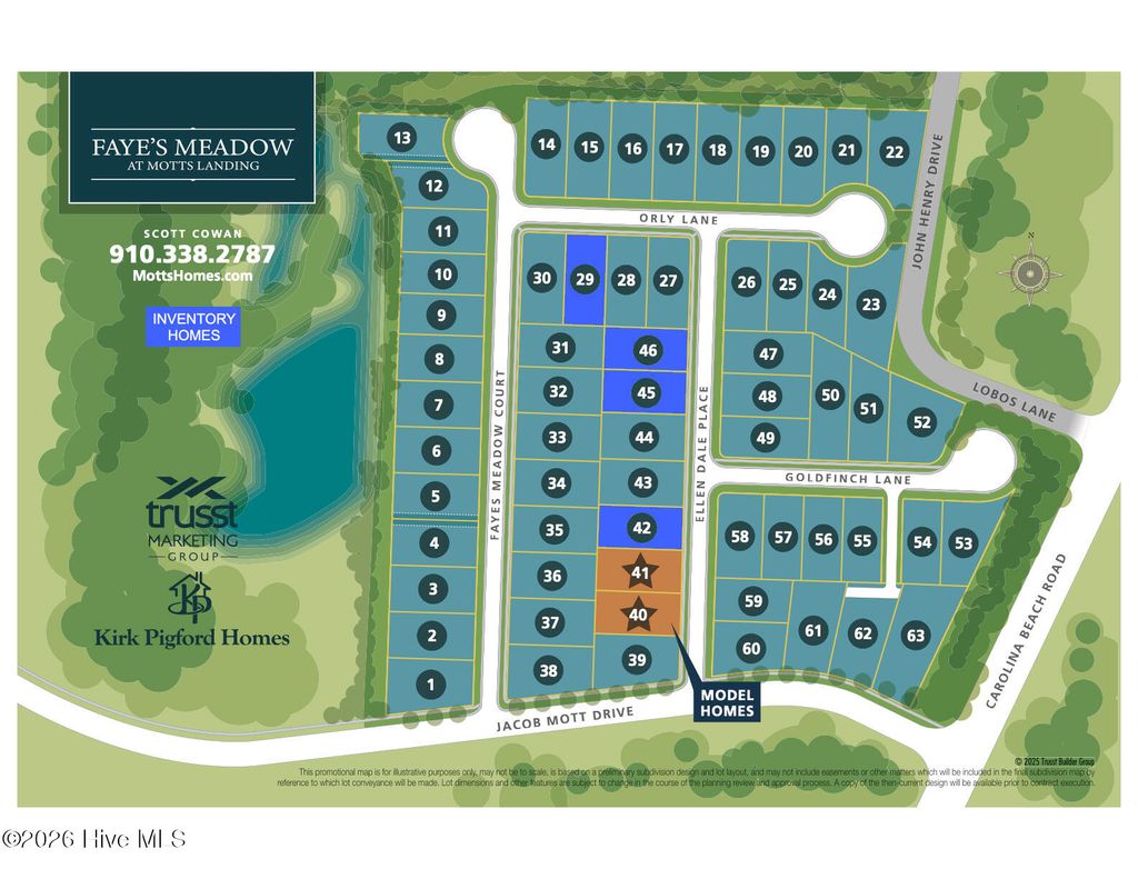 Photo of 5551 Fayes Meadow Court #(Lot 13), Wilmington, NC 28412 (MLS # 100559103)