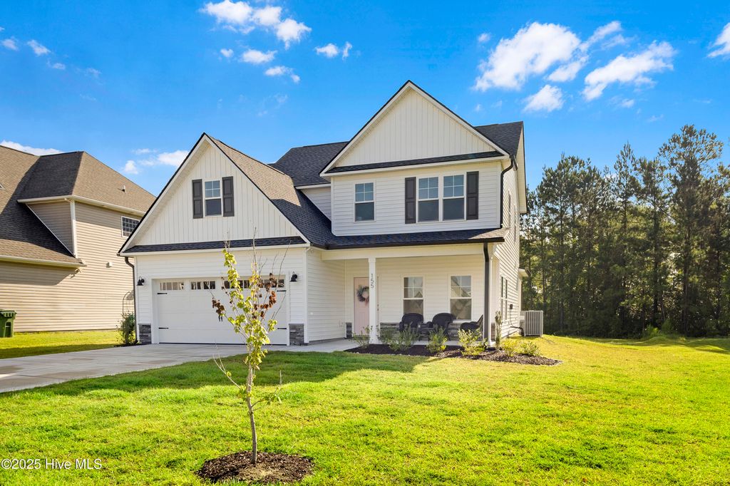 Photo of 155 Oyster Landing Drive, Sneads Ferry, NC 28460 (MLS # 100525767)