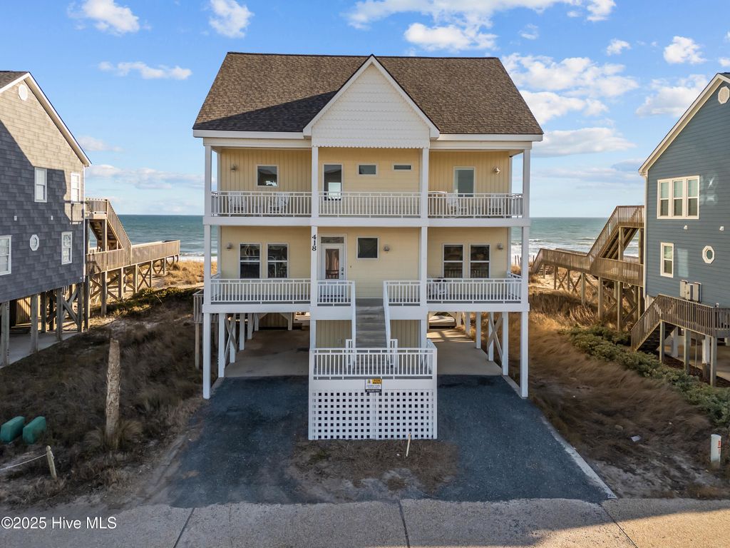 Photo of 418 New River Inlet Road, North Topsail Beach, NC 28460 (MLS # 100539376)