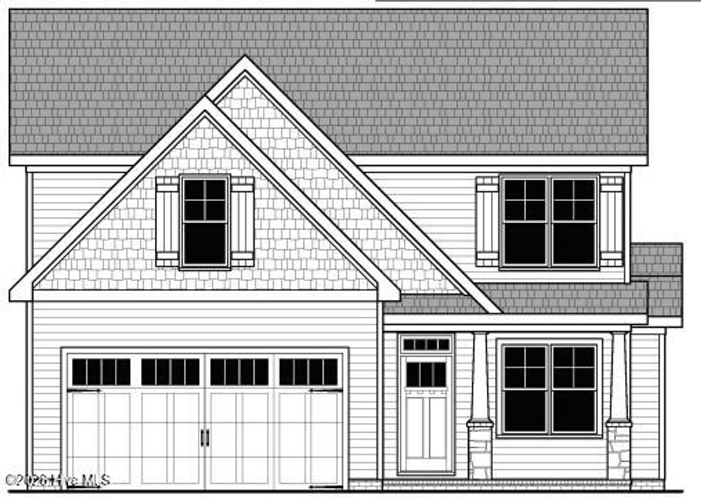 Photo of 443 Peregrine Ridge Drive, New Bern, NC 28560 (MLS # 100547372)