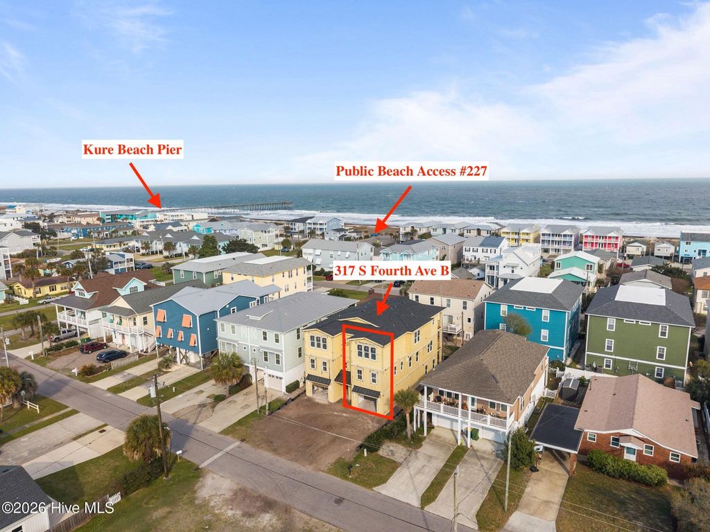Photo of 317 S Fourth Avenue #B, Kure Beach, NC 28449 (MLS # 100576213)