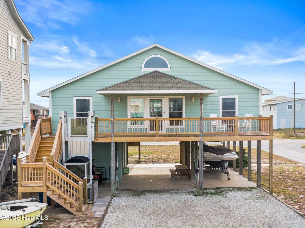 Photo of 1227 Carolina Boulevard, Topsail Beach, NC 28445 (MLS # 100544246)